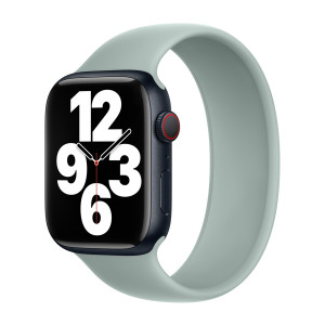Siliconen solobandje voor de Apple Watch   38/40/41/42 mm - Maat 7 - Succulent