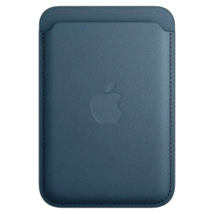 Apple FineWoven Wallet MagSafe met 'Zoek-mijn' functie - Pacific Blue