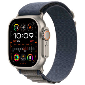 Alpine Loop Band voor de Apple Watch   44/45/46/49 mm - Maat S - Blue