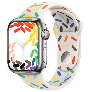 Sport Band voor de Apple Watch   38/40/41/42 mm - Maat S/M - Pride Edition