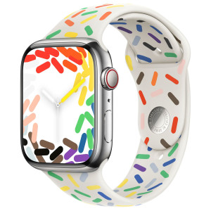 Sport Band voor de Apple Watch   44/45/46/49 mm - Maat M/L - Pride Edition