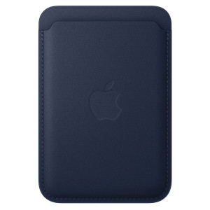Apple FineWoven Wallet MagSafe met 'Zoek-mijn' functie - Deep Blue