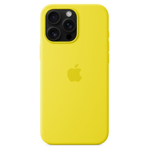 Silicone Backcover MagSafe voor de Apple iPhone 16 Pro Max - Star Fruit