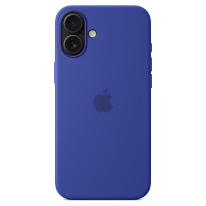 Silicone Backcover MagSafe voor de Apple iPhone 16 Plus - Ultramarine