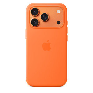 Siliconenhoesje met MagSafe voor de Apple iPhone 17 Pro - Orange
