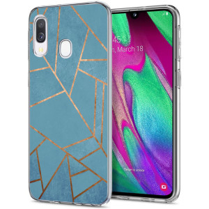imoshion Design hoesje voor de Samsung Galaxy A20e - Blue Graphic