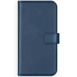 Selencia Echt Leren Bookcase voor de Samsung Galaxy S20 - Blauw