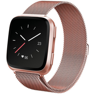 imoshion Milanees Watch bandje voor de Fitbit Versa 2 / Versa Lite - Rosé Goud