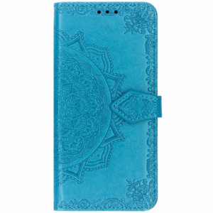 Smartphonehoesjes.nl Mandala Bookcase voor de Samsung Galaxy S10 - Blauw