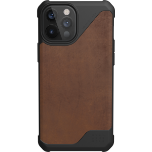 UAG Metropolis LT Backcover voor de Apple iPhone 12 Pro Max - Leather Brown