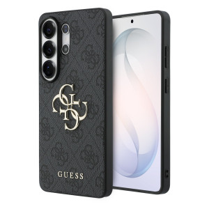 Guess 4G Metal Logo Backcover voor de Samsung Galaxy S26 Ultra - Zwart
