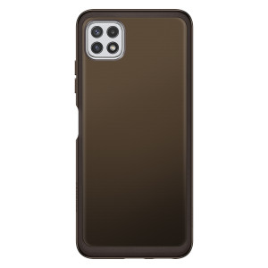 Samsung Originele Silicone Clear Cover voor de Galaxy A22 (5G) - Zwart