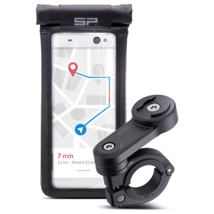 SP Connect Moto Bundle LT Mount en Universal Case SPC+ Telefoonhouder Fiets / Scooter / Motor - Spatwaterdicht - Universeel - Zwart