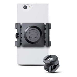 SP Connect Mirror Mount Bundle met Universal Clamp SPC+ Telefoonhouder Scooter - Zwart