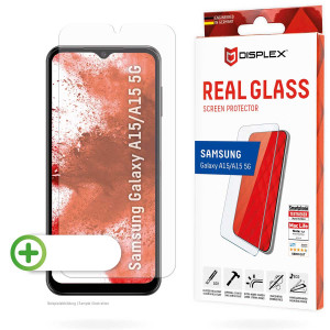 Displex Screenprotector Real Glass voor de Samsung Galaxy A15 (5G/4G)