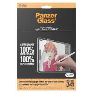 PanzerGlass GraphicPaper Ultra-Wide Fit Screenprotector voor de Apple iPad Air 11 inch (2026) M4 / (2025) M3 / (2024) M2 / iPad 11 (2025) 11 inch A16