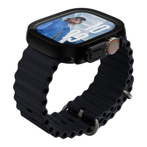 PanzerGlass Full Body Case Slim voor de Apple Watch Ultra / Ultra 2 / Ultra 3 - 49 mm - Zwart