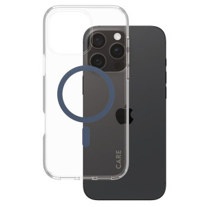 CARE by PanzerGlass Urban Combat Case MagSafe voor de Apple iPhone 16 Pro Max - Blue