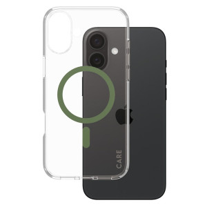 CARE by PanzerGlass Urban Combat Case MagSafe voor de Apple iPhone 16 Plus - Green