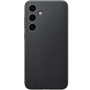 Originele Vegan Leather Case voor de Samsung Galaxy S24 Plus - Zwart