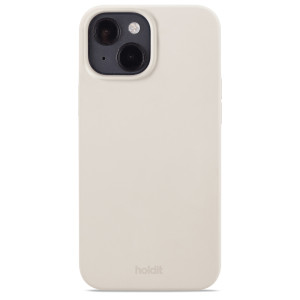 Holdit Silicone Case voor de Apple iPhone 14 / 13 - Light Beige