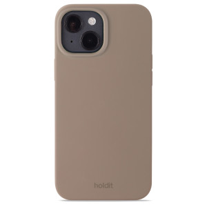 Holdit Silicone Case voor de Apple iPhone 14 / 13 - Mocha Brown