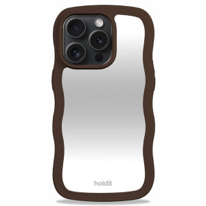 Holdit Wavy Case voor de Apple iPhone 14 Pro Max - Chocolate Mirror