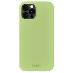 Holdit Silicone Case voor de Apple iPhone 12 (Pro) - Matcha