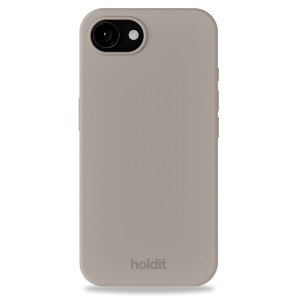 Holdit Silicone Case voor de Apple iPhone 17e / 16e - Taupe