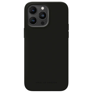 iDeal of Sweden Silicone Case voor de Apple iPhone 14 Pro Max - Zwart