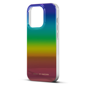 iDeal of Sweden Mirror Case voor de Apple iPhone 15 Pro Max - Rainbow