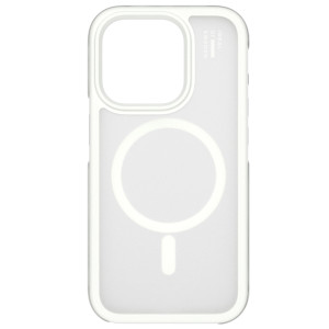 iDeal of Sweden Bumper Case MagSafe voor de Apple iPhone 15 Pro Max - Cloudy White