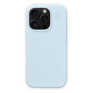 iDeal of Sweden Silicone Case met MagSafe voor de Apple iPhone 16 Pro - Light Blue