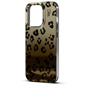 iDeal of Sweden Mirror Case voor de Apple iPhone 15 Pro - Leo Ombre