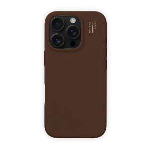 iDeal of Sweden Silicone Case met MagSafe voor de Apple iPhone 17e / 16e / 15 / 14 / 13 - Mocha Mousse