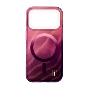 iDeal of Sweden Clear Case MagSafe voor de Apple iPhone 17 Pro - Cherry Lacquer