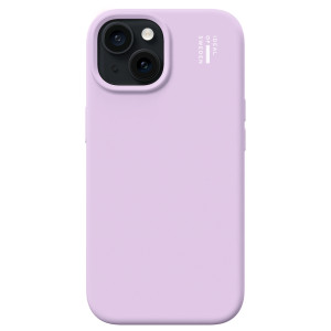 iDeal of Sweden Silicone Case met MagSafe voor de Apple iPhone 17e / 16e / 15 / 14 / 13 - Lavender Milk