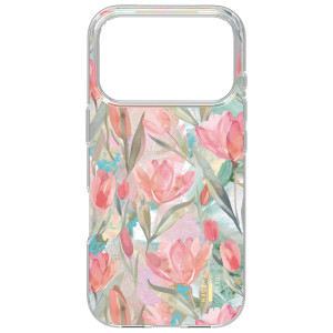 iDeal of Sweden Clear Case MagSafe voor de Apple iPhone 17 Pro Max - Tulip Bloom
