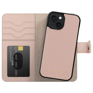iDeal of Sweden Magnet Wallet+ Bookcase voor de Apple iPhone 15 - Pink