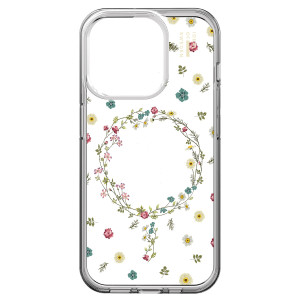 iDeal of Sweden Mirror Case met MagSafe voor de Apple iPhone 15 Pro - Petite Floral