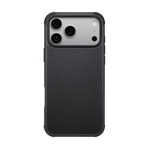Pitaka Aramid ProGuard Backcover voor de Apple iPhone 17 Pro Max - Zwart