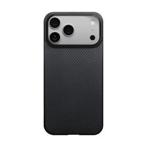 Pitaka Ultra Slim Backcover voor de Apple iPhone 17 Pro - Zwart