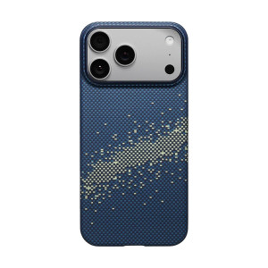 Pitaka Ultra Slim Backcover voor de Apple iPhone 17 Pro Max - Milky Way Galaxy