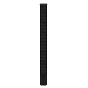 UltraFit Nylon bandje - Garmin 22 mm aansluiting - Zwart