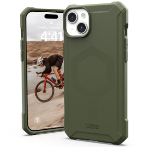 UAG Essential Armor MagSafe voor de Apple iPhone 15 Plus - Olive Drab