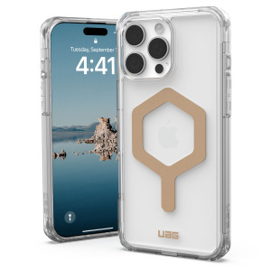 UAG Plyo Backcover MagSafe voor de Apple iPhone 16 Pro Max - Ice Gold