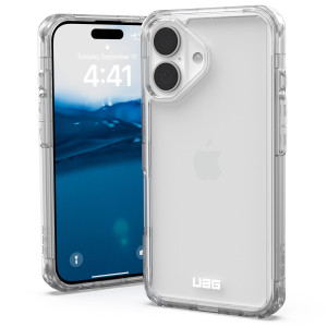 UAG Plyo Backcover voor de Apple iPhone 16 - Ice