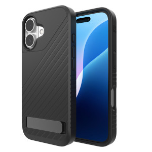 ZAGG Denali Snap KS Case voor de Apple iPhone 16 - Zwart