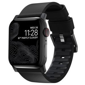 Nomad Active Pro Band voor de Apple Watch   44/45/46/49 mm - Zwart / Zwart