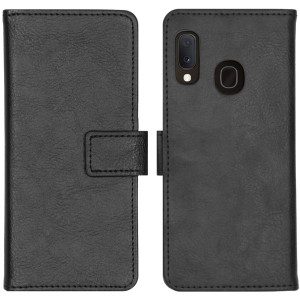 imoshion Luxe Bookcase voor de Samsung Galaxy A20e - Zwart